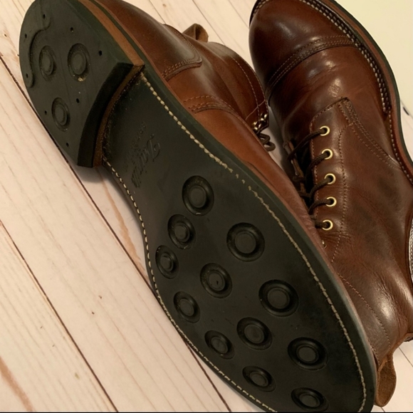 Truman Brown Leather Cap toe Boot, 12 D, EUC - Picture 13 of 16